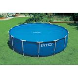 Intex 1.9' x 18' Plastic Inflatable Pool Plastic in Blue | 22.8 H x 216 W x 216 D in | Wayfair 29025E + 28002E