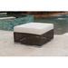 Andover Mills™ Dan Outdoor Ottoman w/ Cushion | 12 H x 30 W x 30 D in | Wayfair 903-1323-JBP-O/Z-680-SU-727