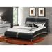 Orren Ellis Hoghni Sleigh Bed Upholstered/Faux leather | 40.25 H x 65.25 W x 97.75 D in | Wayfair 0204C2C4BBF84DE99E54967E36856A6B