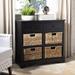 Beachcrest Home™ Painswick 2 - Drawer Accent Chest Wood in Green/Black | 26 H x 29.9 W x 13 D in | Wayfair 9C64FBE6E563473BA51A5D08FE2C3420