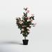 Lark Manor™ 45" Artificial Red Rose Plant in Pot Plastic in Black | 45 H x 24 W x 24 D in | Wayfair DE25C2DBB37E4FDCB21E51D7E5EC6E73