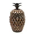 Light Garden 621847 - 11"H ANTIQUE GLASS PINEAPPLE CANISTER Home Organization