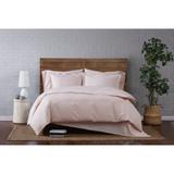 Cannon Classic Cotton Solid Percale Duvet Cover Set