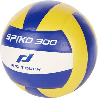 PRO TOUCH Volleyball SPIKO 300, Größe 5 in Gelb/Dunkelblau/Weiß
