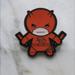 Disney Jewelry | Daredevil Marvel Kawaii Art Disney Pin | Color: Black/Red | Size: Os