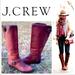 J. Crew Shoes | J Crew Women’s 7 Riding Boots Brown Leather Equestrian Tall | Color: Brown | Size: 7