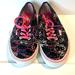 Vans Shoes | Hello Kitty Vans, Size 7 1/2. | Color: Black | Size: 7.5