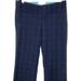 American Eagle Outfitters Pants & Jumpsuits | American Eagle Outfitters Vintage Pants Plaid 4 Blue Black Flare Wool Blend | Color: Black/Blue | Size: 4