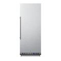 Summit Appliance 24" All-Refrigerator 10.1 cu. ft. Refrigerator, Stainless Steel in Gray | 61.75 H x 23.63 W x 24.63 D in | Wayfair FFAR121SSRI