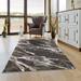 Gray 90 x 63 x 0.6 in Living Room Area Rug - Gray 90 x 63 x 0.6 in Area Rug - Orren Ellis Modern Minimalistic Marble Pattern Abstract Rustic Grey Charcoal Gold Bordered Area Rug Living Room Bedroom Carpet Tapis 3X5 3X10 4X6 5X8 Polypropylene | Wayfair