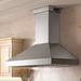 ZLINE 36" Crown Sound 700 CFM Ducted Wall Mount Range Hood in Stainless Steel w/ Wi-Fi Stainless Steel in Gray | 48 W x 23.6 D in | Wayfair