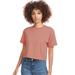 Next Level NL1580 Women's Ideal Crop T-Shirt in Desert Pink size 2XL | 60/40 cotton/polyester 1580, 1580NL