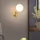 Applique Murale LED en Cuivre au Design Moderne Luminaire Décoratif d'Nik Idéal pour une Chambre à