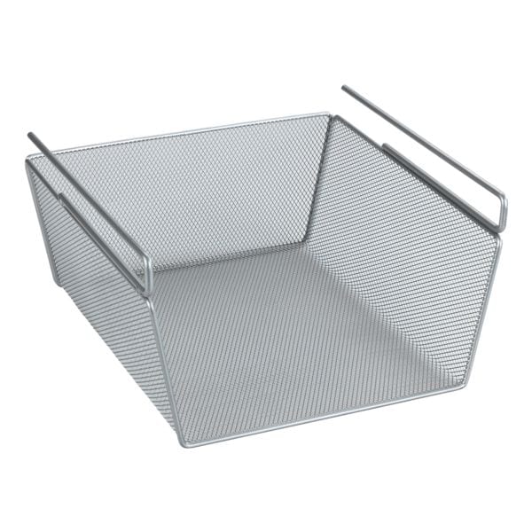 Wenko Regaleinhängekorb M silber, 28x15x27.5 cm Image
