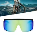 Respzed-Lunettes de soleil de vélo carrées sans monture unisexes lunettes de sport de plein air
