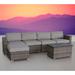 LSI 6 Piece Sectional Seating Group