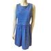 J. Crew Dresses | J. Crew Blue & White Daybreak Fit & Flare Dress Size L | Color: Blue/White | Size: L