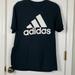 Adidas Shirts | Adidas Amplifier Tee Black Shirt Sleeved Shirt Size Medium | Color: Black | Size: M