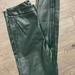 Zara Pants & Jumpsuits | Faux-Leather Zara New Unworn Leggings | Color: Green | Size: S