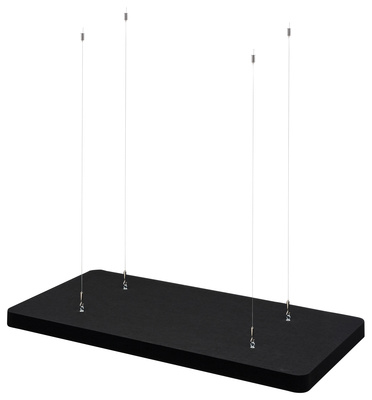 t.akustik PET Ceiling Absorber 120 BK