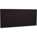 Lorell Fortress 3.3" H x 48" W x 50.3" D Desk Hutch Manufactured Wood in Black/Brown | 3.3 H x 48 W x 50.3 D in | Wayfair LLR79177