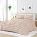 Palumbo Soft Stripe Reversible Down-Alternative Comforter Polyester/Polyfill/Microfiber in Pink/Yellow Laurel Foundry Modern Farmhouse® | Wayfair
