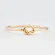 Bague en or 14K remplie en forme de cœur bijoux Boho anneau à empiler minimaliste bohème pour