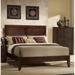 Contemporary Madison Queen Bed with Headboard and Footboard, Wooden Frame Panel Bed with Slats, Need Box Spring