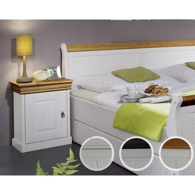 3S Frankenmöbel »Country« Massivholz Nachttisch SZ-0132 / Kolonialfarben / B 51 x H 64 x T 35 cm Image