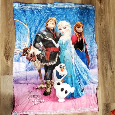 Disney Bedding | Frozen Blanket | Color: Blue/Pink | Size: Os