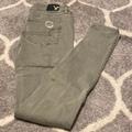 American Eagle Outfitters Jeans | American Eagle Super Stretch Jeggings, Extreme Fringe, Army Green, Size 4. | Color: Green | Size: 4