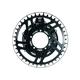 windmeile | Lekkie Bling Ring Set, 40T, Black-Black, for Bafang BBS01 and BBS02, chainring, motor cover, spacer, e-bike, pedelec