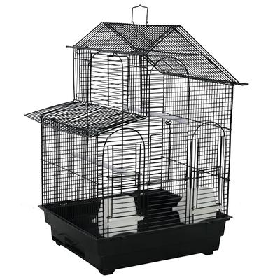 A&E Cage Company House Top Cage in Black, 16" L X 14" W X 23" H