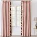 Eastern Accents Arwen Cotton Solid Color Room Darkening Pinch Pleat Single Curtain Panel Metal | 96 H x 40 W in | Wayfair 7QP-CLB-78D