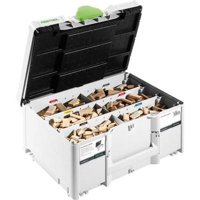 Domino Dübel Buche Sortiment ds 4/5/6/8/10 1060 bu - Festool Image