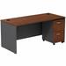 Series C 66W Desk with Mobile File Cabinet by Bush Business Furniture