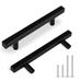 Brizza 8-11/16 in. (220 mm) Black Solid Cabinet Handle Drawer Pull