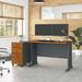 Series A 48W Desk with Mobile File Cabinet by Bush Business Furniture