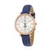 Women's Fossil Navy Montana State Bobcats Jacqueline Leather Watch