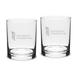 University of Maryland Baltimore 14oz. 2-Piece Classic Double Old-Fashioned Glass Set