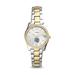 Women's Fossil Memphis Tigers Scarlette Mini Two-Tone Stainless Steel Watch