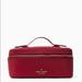 Kate Spade Bags | Kate Spade Chelsea Nylon Travel Cosmetic Bag Cranberry Red Nwt | Color: Red | Size: Os