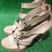 Gucci Shoes | Gucci Gladiator Sandals Size 39, No Box. Pre Owned | Color: Cream | Size: 39