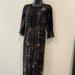 Free People Dresses | Free People Beaded Maxi Dress | Color: Black | Size: Xs