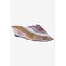 Women's Harita Wedge by J. Renee in Clear Purple Lilac (Size 8 1/2 M)