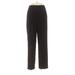 R&K Originals Dress Pants - High Rise: Black Bottoms - Women's Size 8