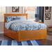 Harriet Bee Daury Full Solid Wood Panel Bed w/ Trundle Wood in Brown | 44.25 H x 57 W x 77.25 D in | Wayfair BC1E5CE018A2459DA3322664C4911665