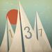Longshore Tides Sails VII w/ Sun - Print on Canvas Canvas | 30 H x 30 W x 1.25 D in | Wayfair B2088857B57944CD83D5C771AEAA1A86
