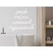 Trinx Soak Relax Unwind Rejuvenate Cursive Wall Decal Vinyl in White | 9 H x 10 W in | Wayfair 31F1DB0400BD441C8E25E3D0151D69B1