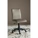 SAFAVIEH Office Grey Hal Desk Chair - 18.1" x 22.4" x 32.5"